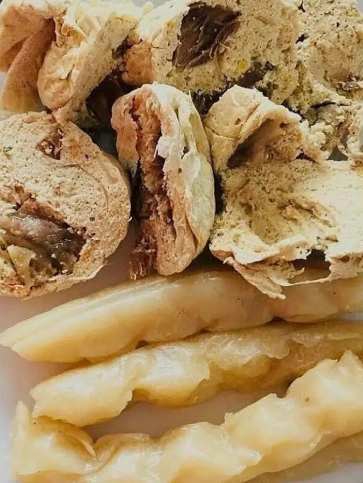 Egusi Pudding & BoboloPlantain