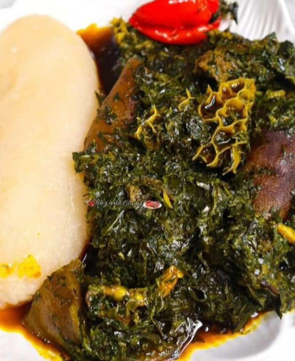 water fufu or gari